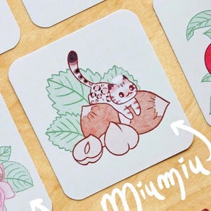 Pegatinas holográficas: Cats' Bakery
