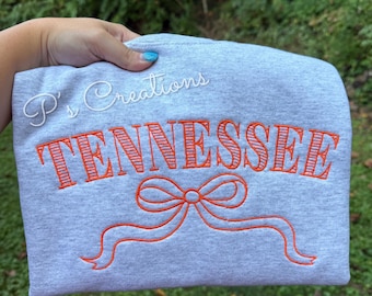 Tennessee Vols Embroidered Sweatshirt