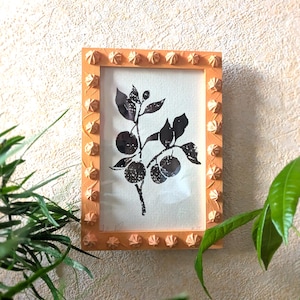 Natalini Orsetti – Cornice Portafoto In Legno Tulipier Intarsiato 10x15 Cm, Prodotto In Italia, Finitura Lucida
