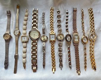 11 gold watches, sold separately