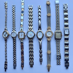 Womens vintage silver watches - sold separately