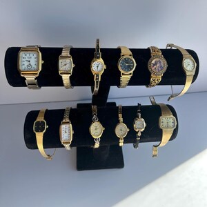 Womens gold vintage watches