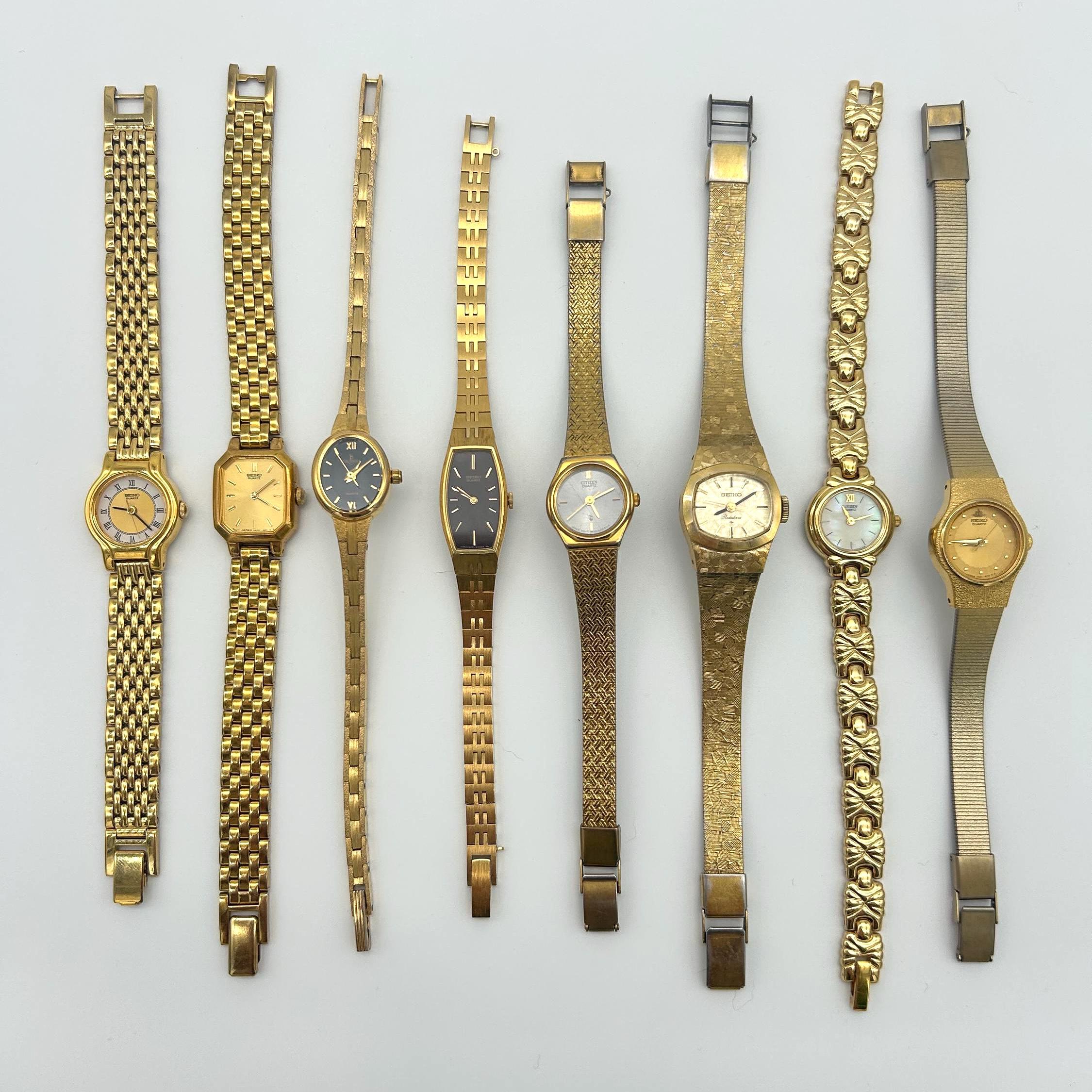 Seiko gold ladies - Etsy 日本