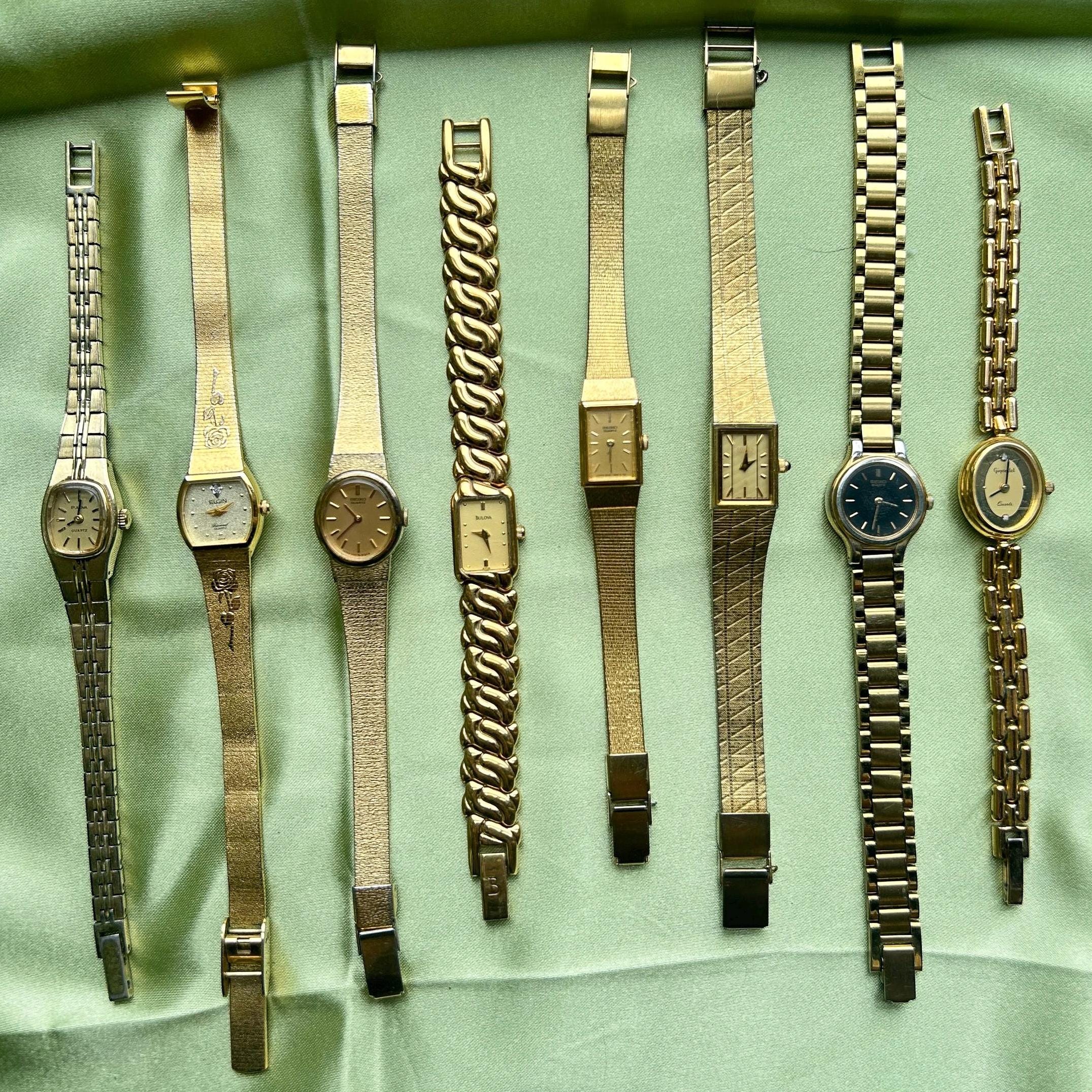 Vintage gold womens watches - sold separately