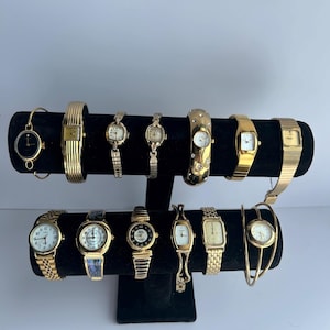 Womens gold vintage watches