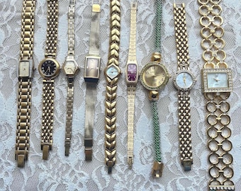 Vintage gold toned womens watches
