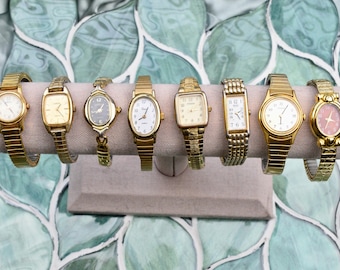 Vintage gold womens watches