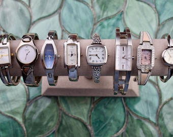 Womens vintage silver watches