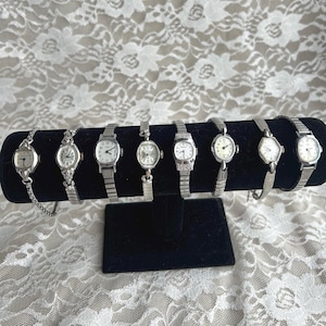 Womens vintage silver toned watches, sold separately