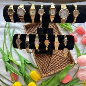 13 gold watches, sold separately
