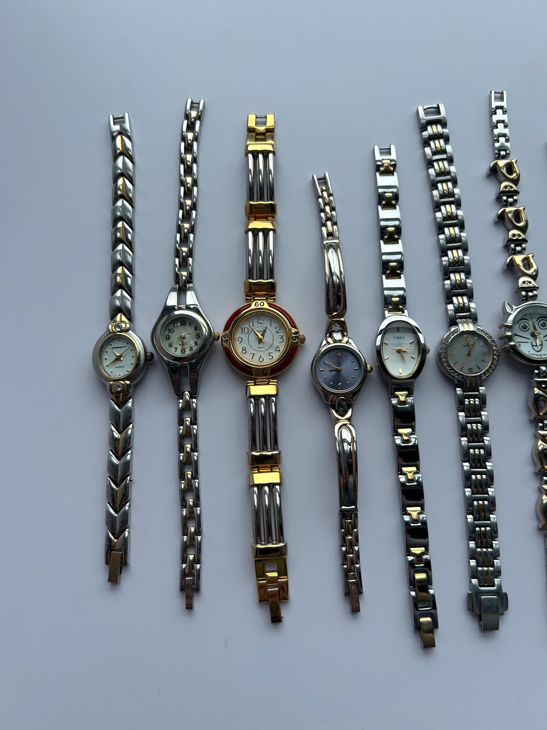 11 Gold and Silver Two Toned/mixed Metal Watches - Pick One