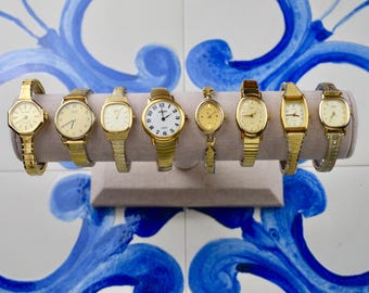 Vintage gold womens watches