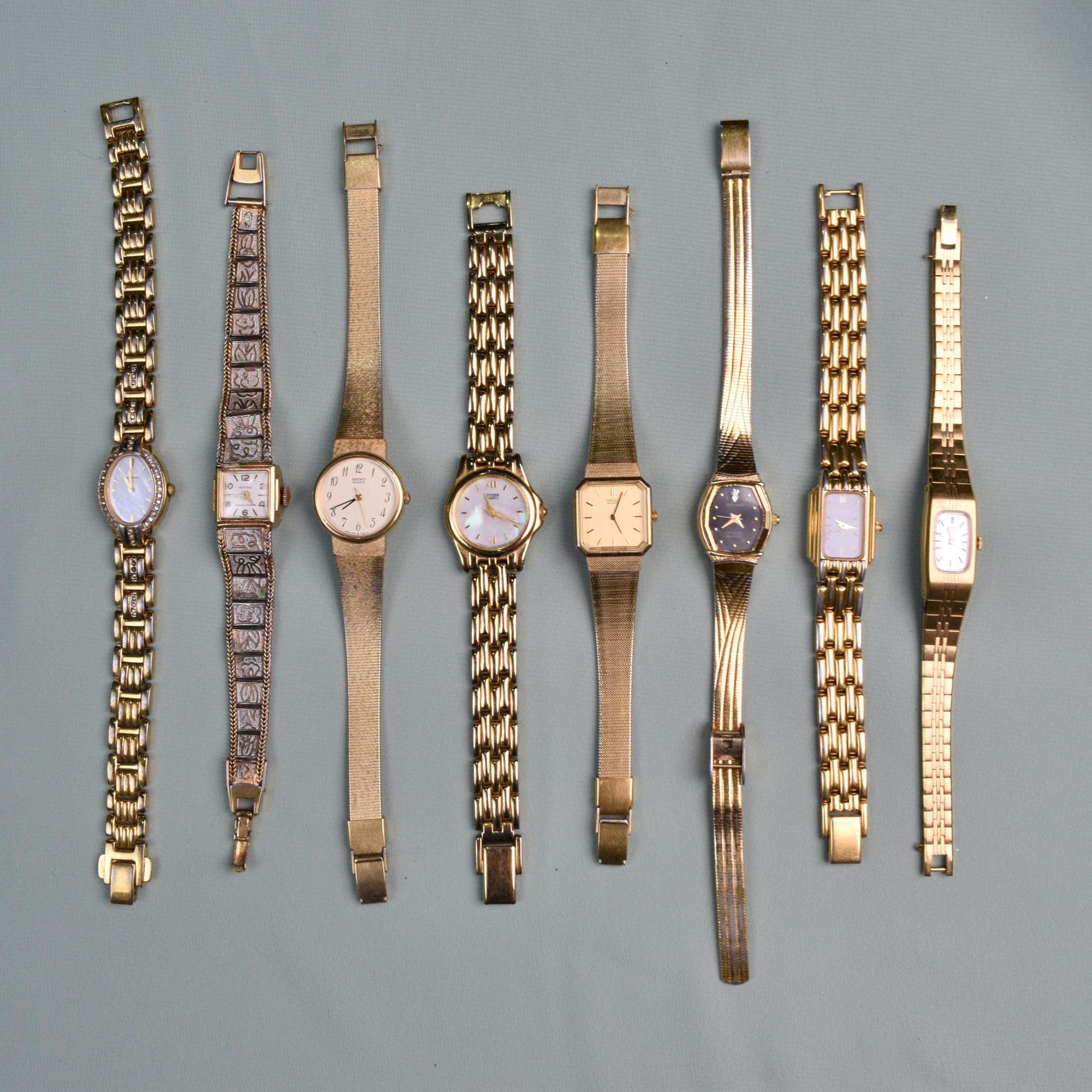 Vintage Gold Seiko Watch Women - Etsy
