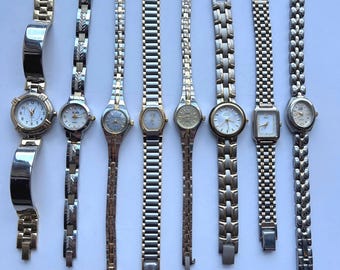 Relojes de mujer bicolor oro y plata