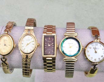 Vintage gold women's watches