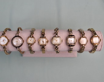 Vintage gold women's watches