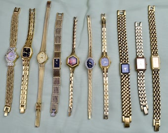 Vintage gold women's watches