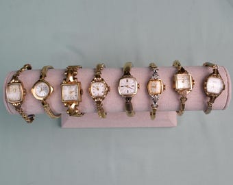 Vintage gold women's watches