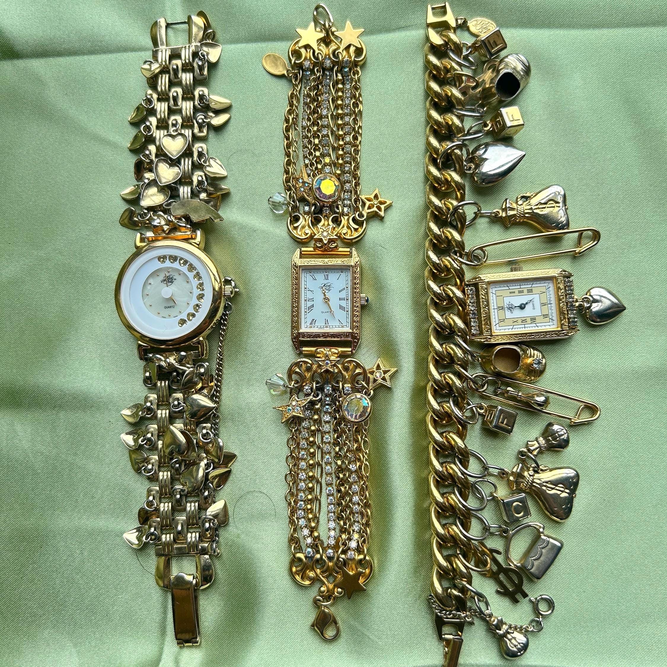 カークス・フォリーki'rk's folly ヴィンテージ　ブレスレット時計付き Kirks Folly Watches - Etsy
