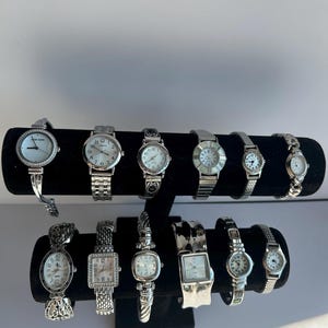Vintage womens silver watches