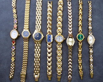 Vintage gold women's watches