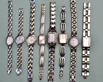 Anne Klein Womens Two-tone Stainless Steel Watch With White  display picture 2