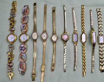 Vintage gold women's watches