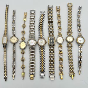 Womens vintage silver watches - sold separately