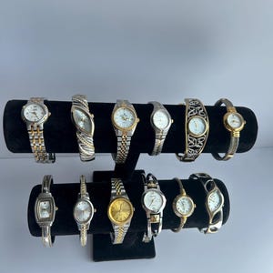 Vintage mixed metal womens watches