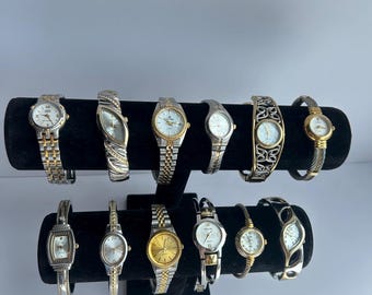 Vintage mixed metal womens watches