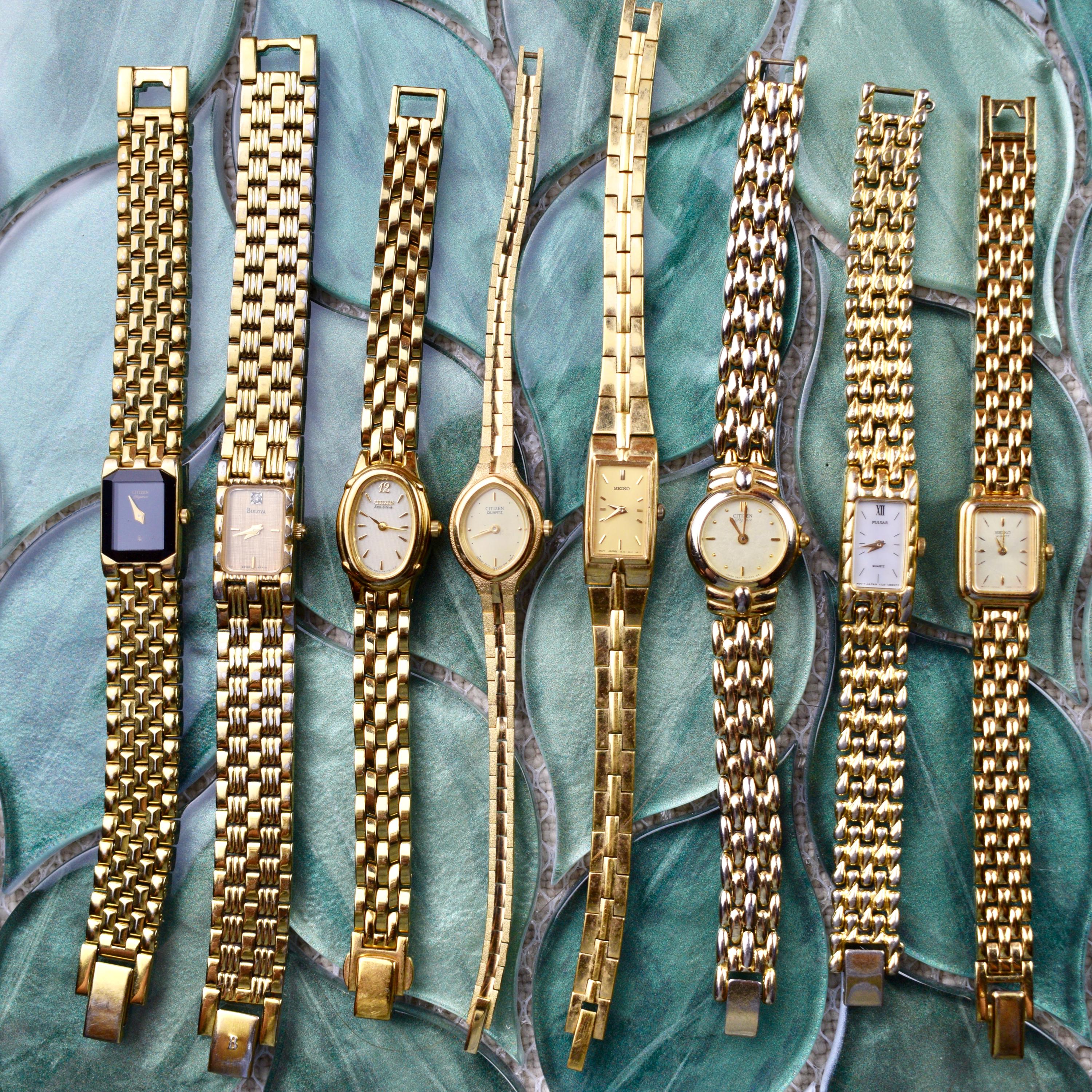 SEIKO ASTERISK セイコー レディース腕時計 オーバル ゴールド Seiko gold ladies - Etsy 日本
