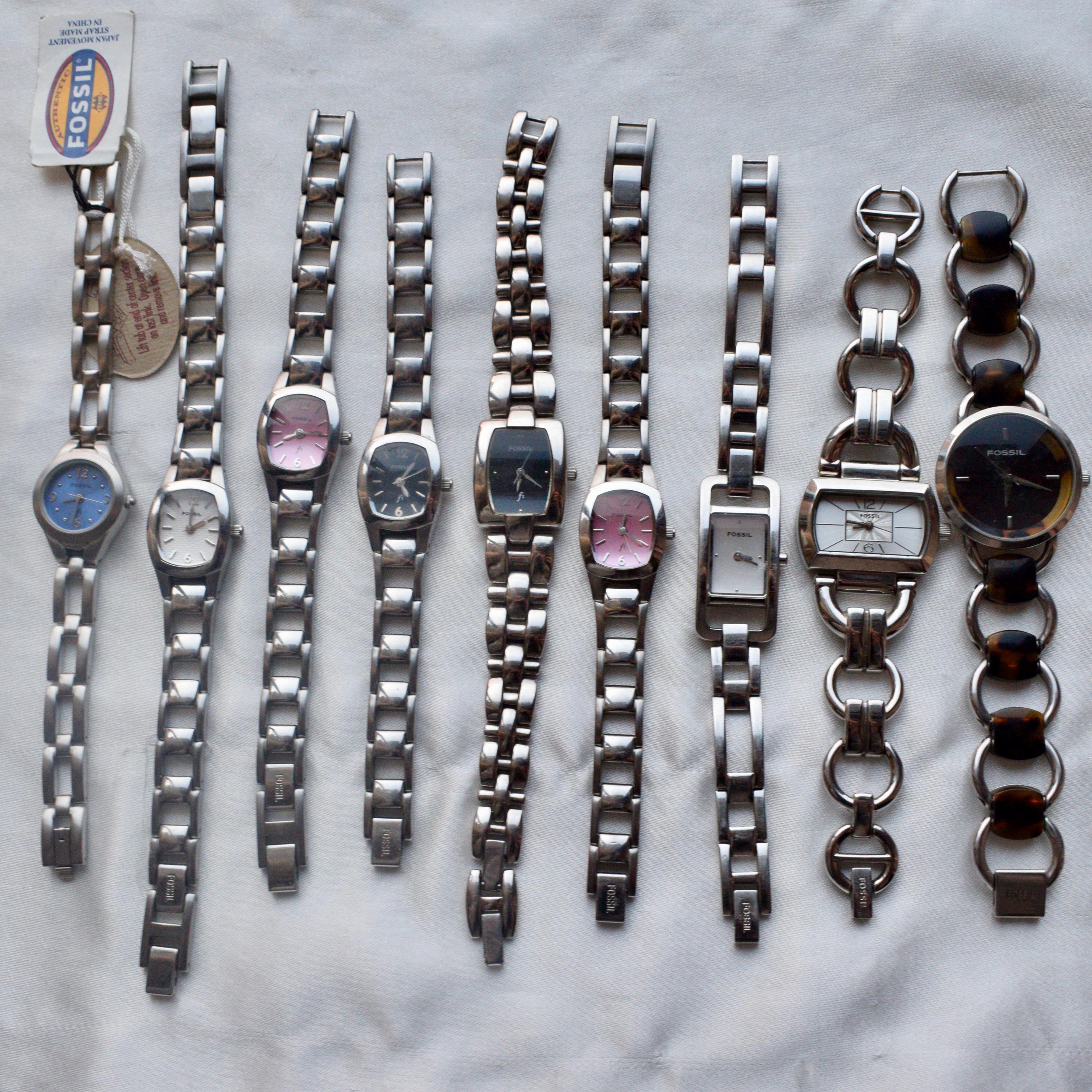 Stainless Steel Changing Fossil Watch Band Fossil Blue Watch Israel