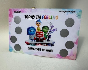 Today I Feel Some Type of Way || Savings Challenge || Scratch off | A5 | Save 25