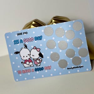 Sfida di risparmio Pachacco Scratch off / È una bella giornata per avere una bella giornata // A5 / Risparmia 40