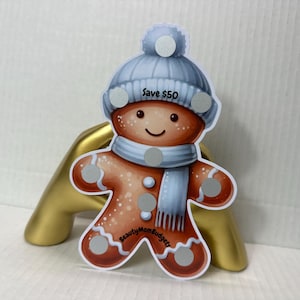 Gingerbread Cozy Savings Scratch Off Challenge / Risparmia 50 / Natale