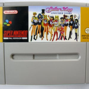 スーパーファミコン用『美少女戦士セーラームーン アナザーストーリー』 PAL 英語版