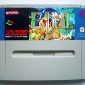 E.V.O. Search for Eden EVO for Super Nintendo SNES PAL English