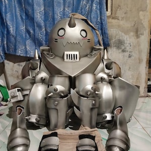 Alphonse Elric costume armor chibi version from fullmetal alchemist