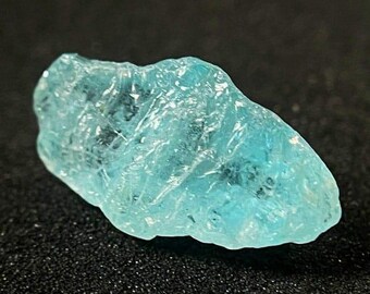 Aquamarine Raw Crystal Specimen: 3.25 Carats, Nice Blue Color