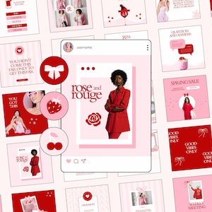 Szablony Canva Instagram, Posty kwadratowe na Instagramie, Historie na Instagramie, Najważniejsze informacje na Instagramie, Szablony mediów społecznościowych, Nowoczesny branding