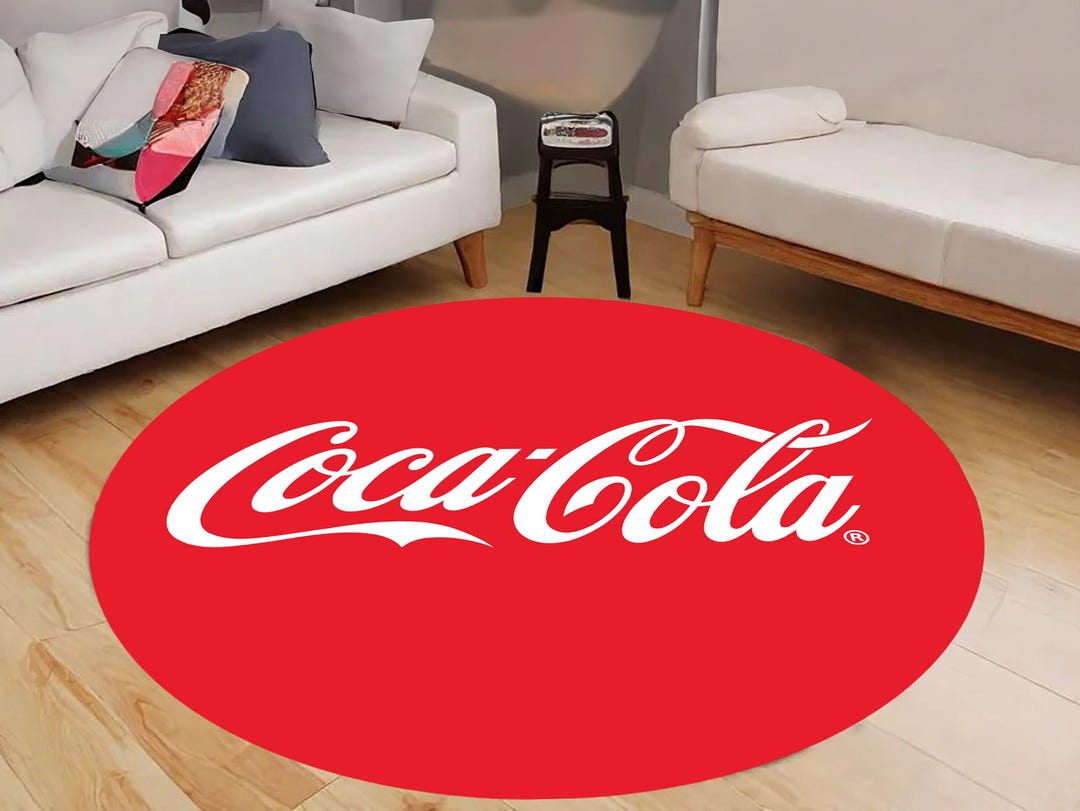 Coca Cola Round Rug Coca Cola Rug,cola Rug,coke Rug,teens Room Rug,trendy Rug,popular Rug ...