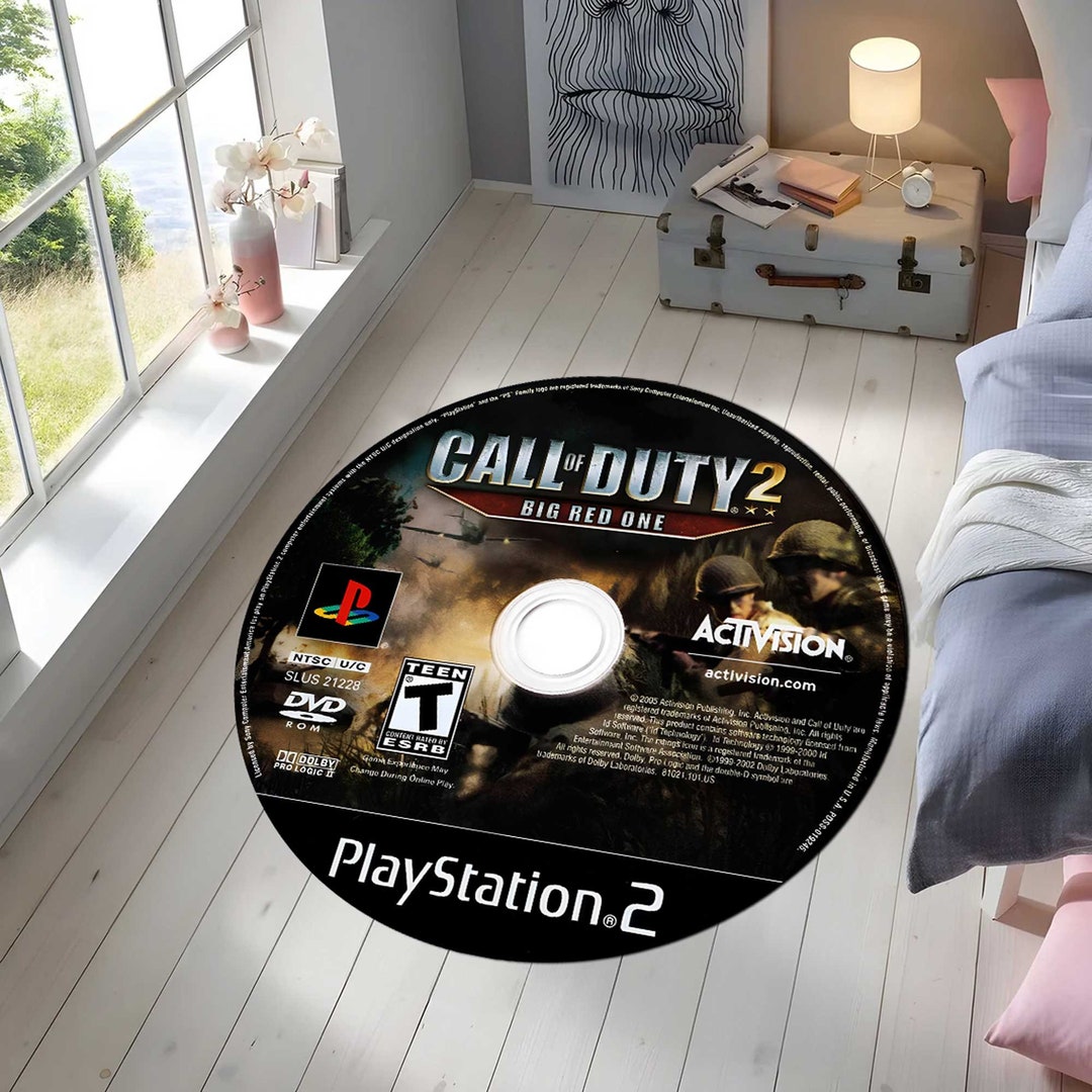 Call of Duty Rug, Black Ops 2 Rug, Cd Rug, Retro Cd Rug, Game Decor ...