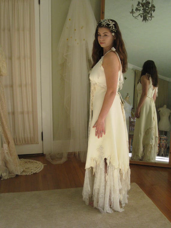 leather bridesmaid dress