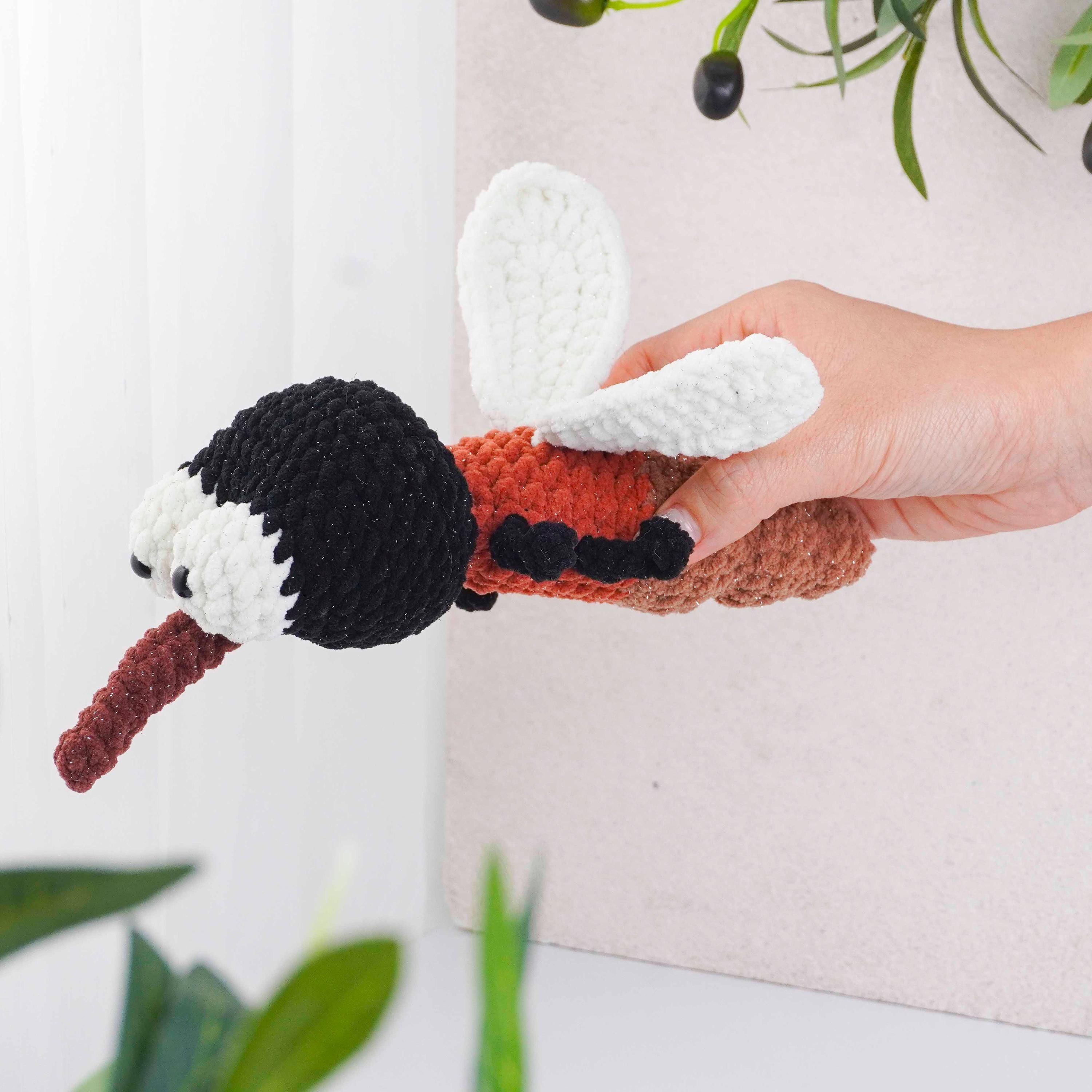 Crochet Insect Screen Mosquito Crochet Pattern, Insect Amigurumi Pattern, Bug Plush DIY ...