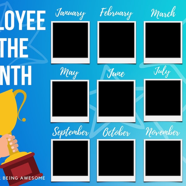 Employee of the Month digital file