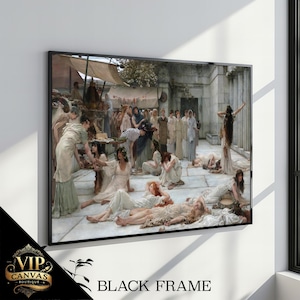 Lawrence Alma-Tadema&#39;s &quot;The Women of Amphissa&quot; (1887): A Historical Tableau of Ancient Greece on Canvas