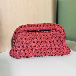 Borsa Uncinetto fatta a mano、Borsa estiva、ハンドメイド、クラウド手編みサマーバッグ、ファッションかぎ針編みデザイナーインスピレーションのクラッチ