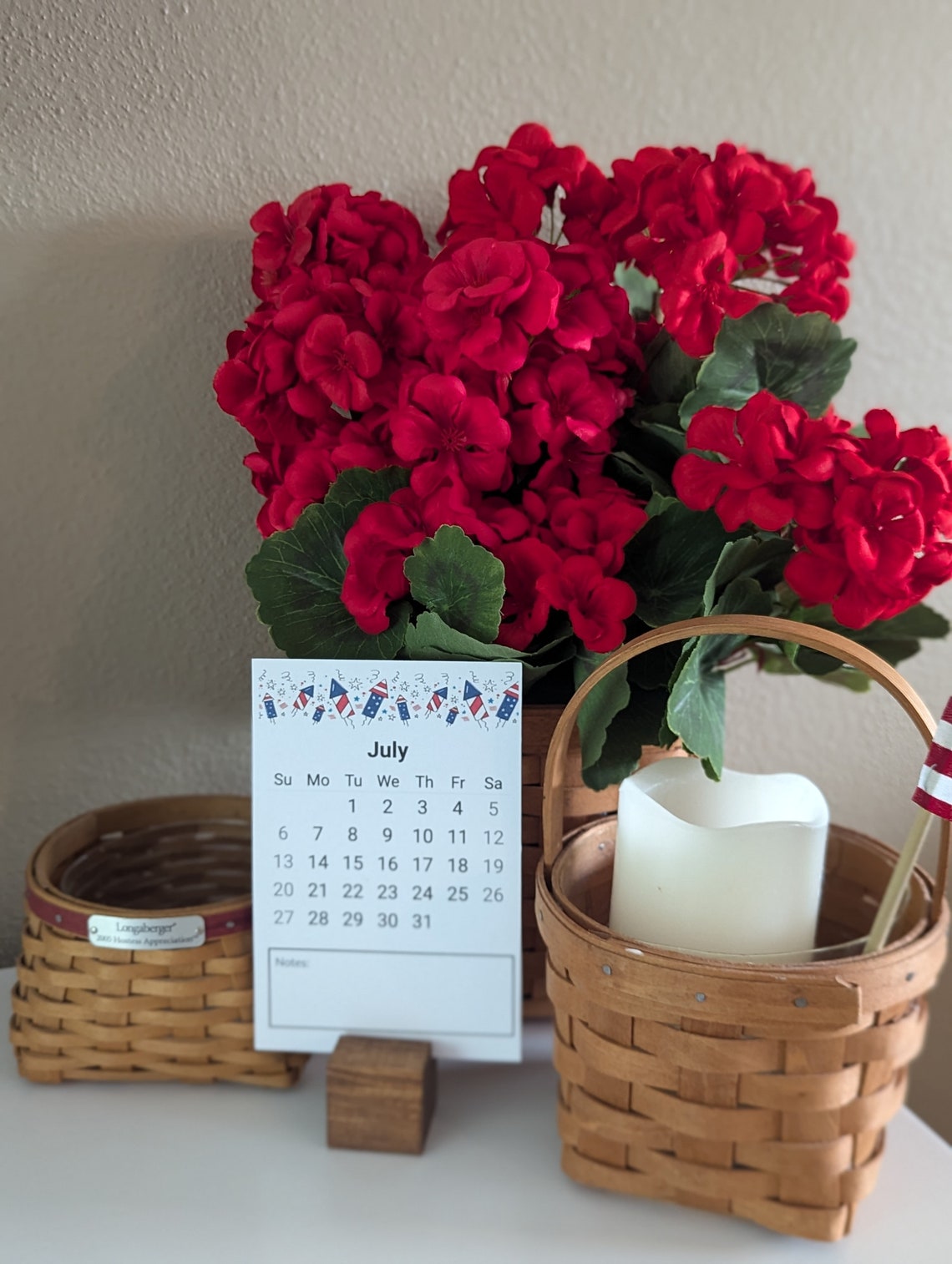 Desk Calendar - Etsy