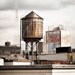 New York Water Tower 16 - NY Scenes Industrial Wall Art, Urban Scenes, Free Shipping, Old Building, Color Photography print 