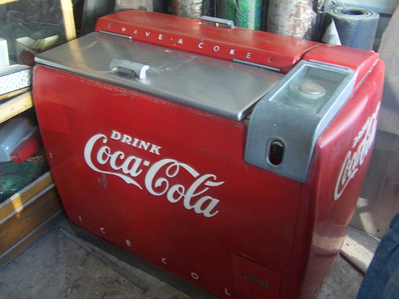 Vintage Original Westinghouse WE 6 Coca Cola Cooler Etsy